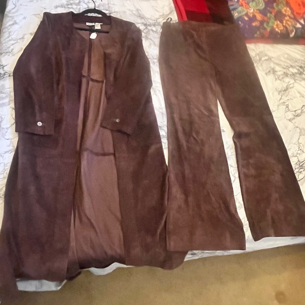 Vintage Dark Brown 2-piece Suit